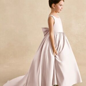 Azazie Kids Formal Dress in Light Pink